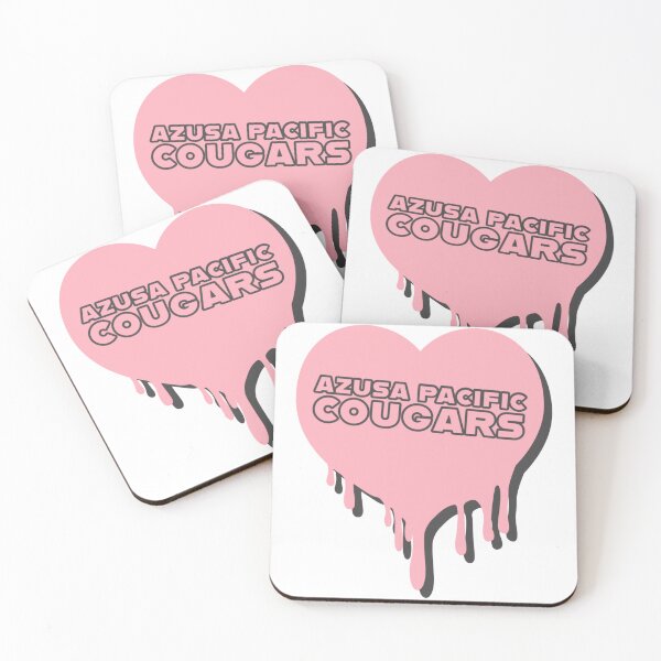 Item preview, Azusa Pacific Cougars Melty Heart Logo designed and sold by eNVy Co.