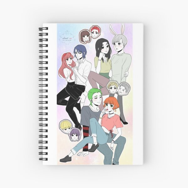 about us Spiral Notebook