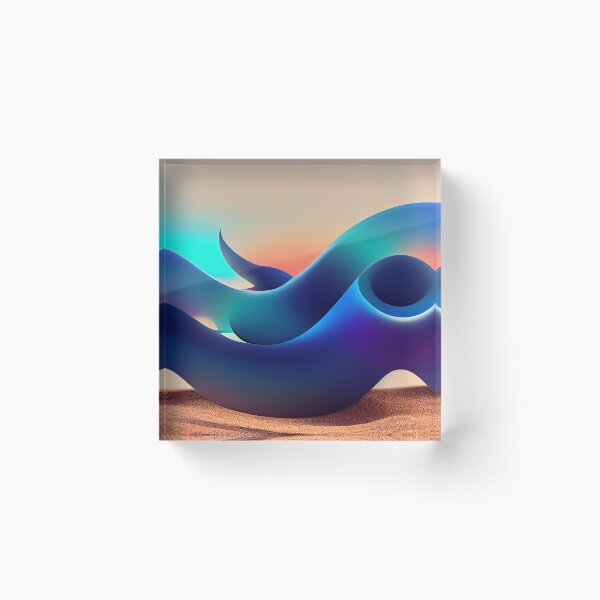 Item preview, Wave Patterns 4 - Created by A.I. designed and sold by Created-by-AI.