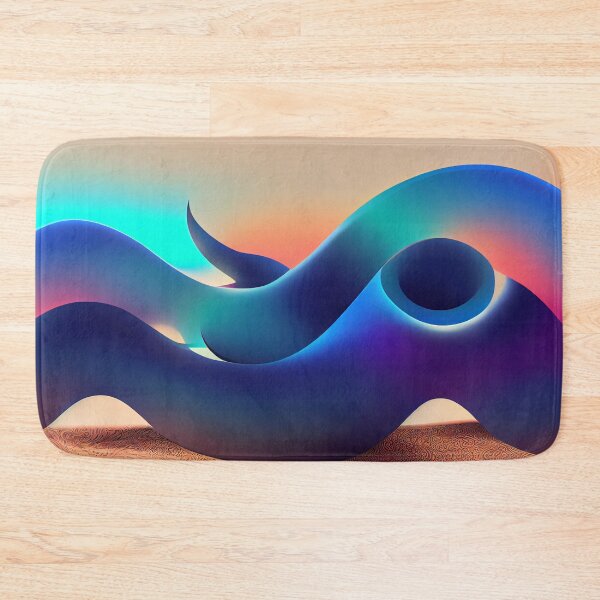 Item preview, Wave Patterns 4 - Created by A.I. designed and sold by Created-by-AI.