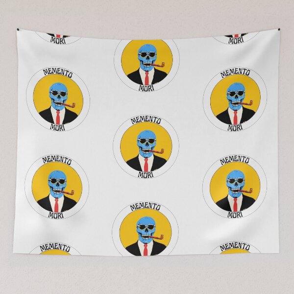 Artikelvorschau, Memento Mori Pop Art Skull entworfen und verkauft von PVSKI.