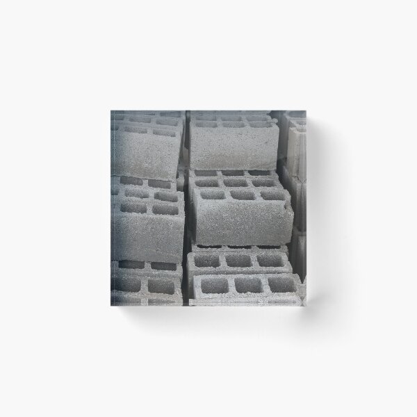 Item preview, Concrete Blocks at a Construction Site designed and sold by rhamm.