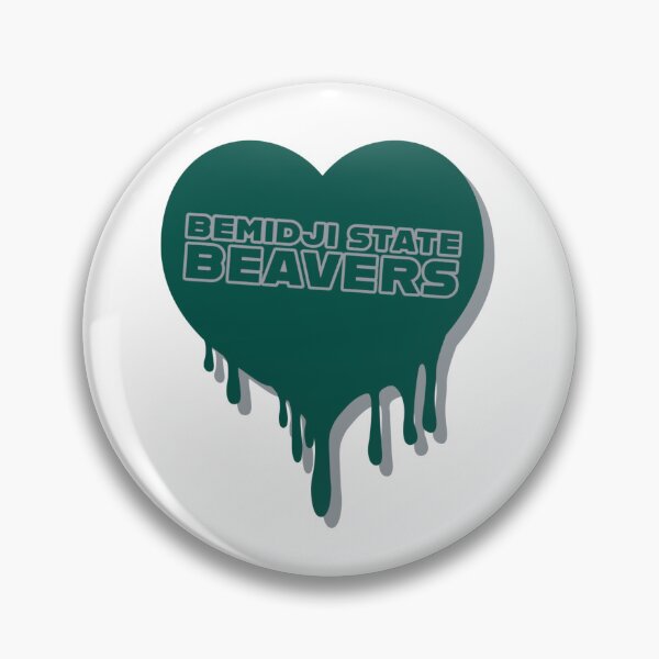 Item preview, Bemidji State Beavers Melty Heart Logo designed and sold by eNVy Co.