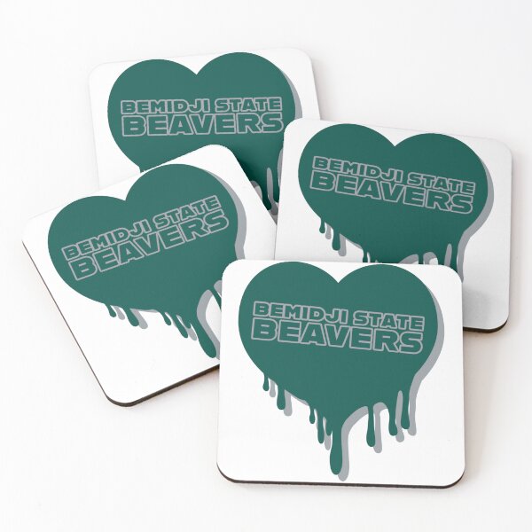 Item preview, Bemidji State Beavers Melty Heart Logo designed and sold by eNVy Co.