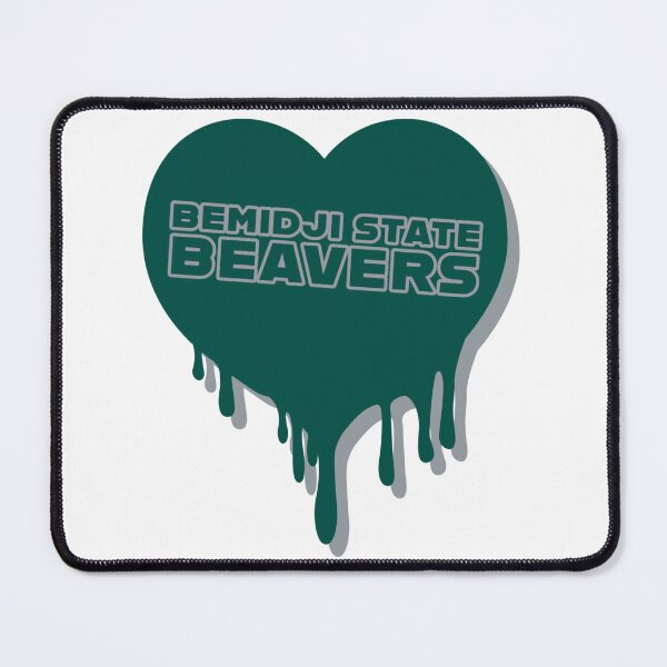Item preview, Bemidji State Beavers Melty Heart Logo designed and sold by eNVy Co.