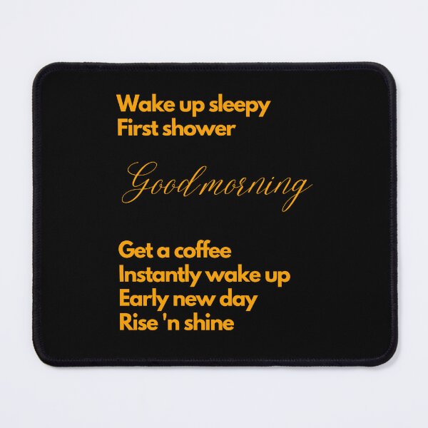 Item preview, Ode in the morning designed and sold by PeppyGoods.