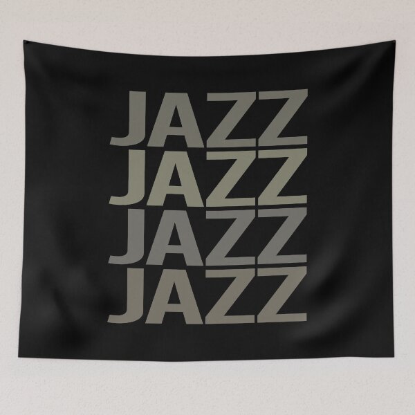 Artikelvorschau, Grauer Text Art Jazz entworfen und verkauft von StoreCalamity.