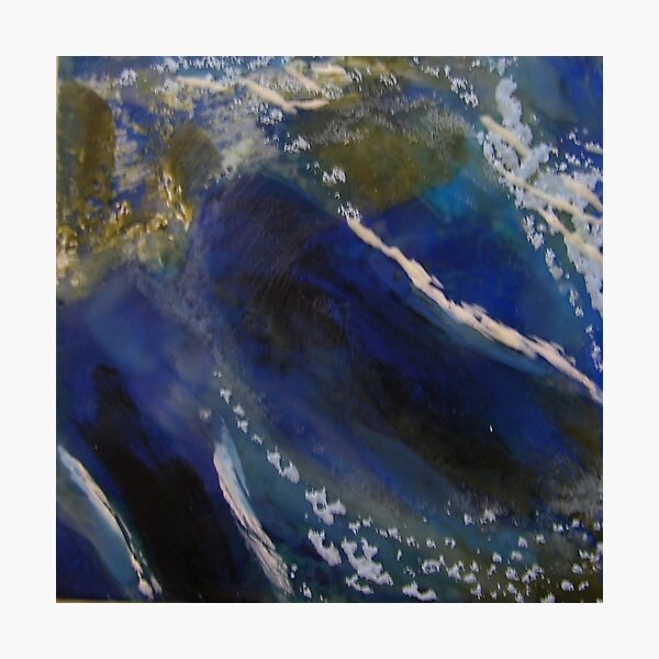Cloud water blue #3 Photographic Print