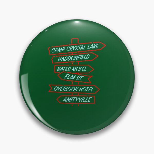 Item preview, Camp Crystal Lake Haddonfield Bátés Mótél Elm St  designed and sold by optonbesl.