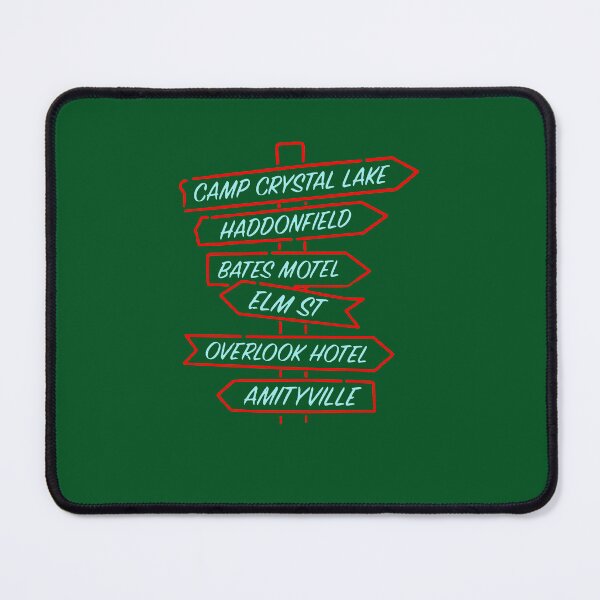Item preview, Camp Crystal Lake Haddonfield Bátés Mótél Elm St  designed and sold by optonbesl.