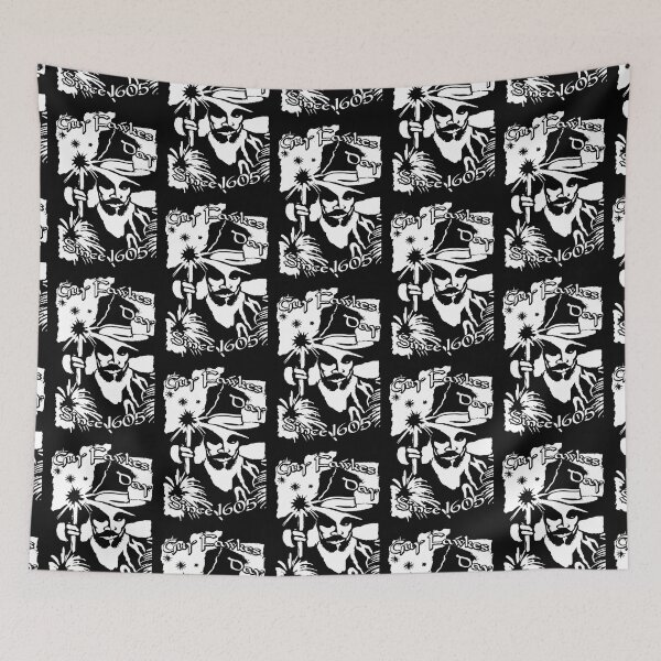 Item preview, Guy Fawkes Day Since 1605 fireworks bonfire (#06) designed and sold by SolidEarthArt.