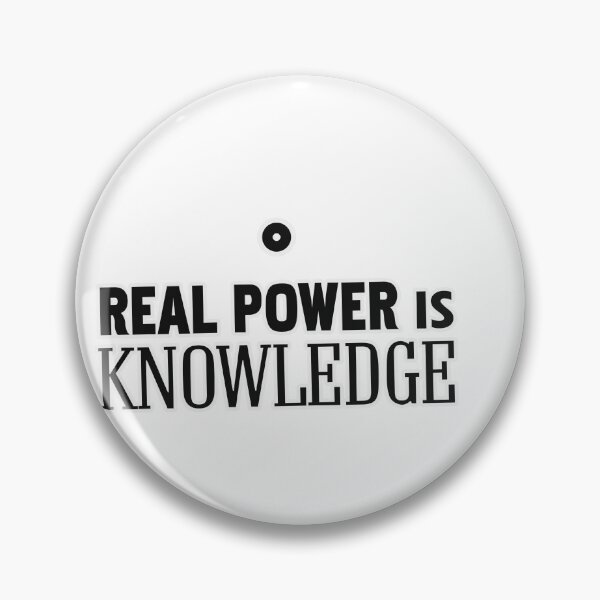 Item preview, Real power is knowledge designed and sold by Natonie.