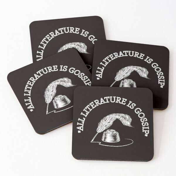 Item preview, ALL LITERATURE IS GOSSIP Quote designed and sold by jmed70.