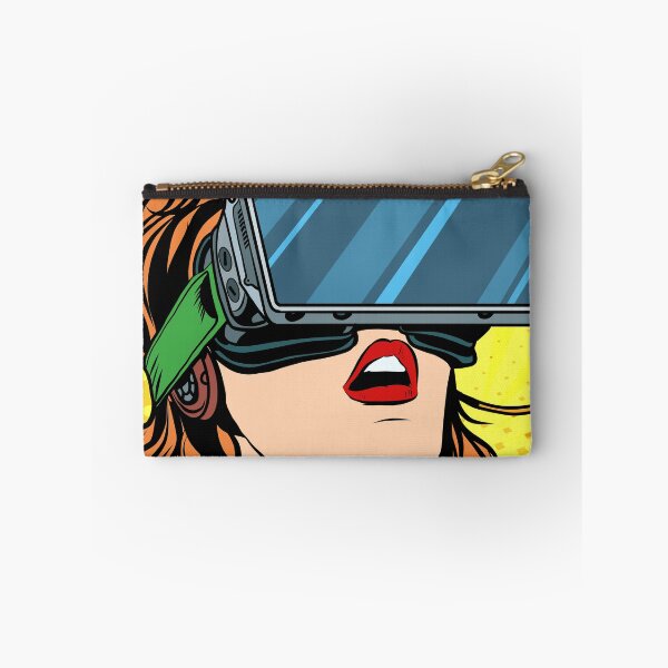 Item preview, Retro Virtual Reality VR Glasses Retro Comic Design, Funny VR Gifts For Gamers, Virtual Reality Comic designed and sold by Pointit.