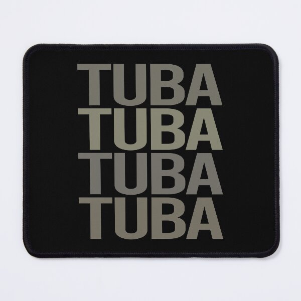 Item preview, Gray Text Art Tuba designed and sold by StoreCalamity.
