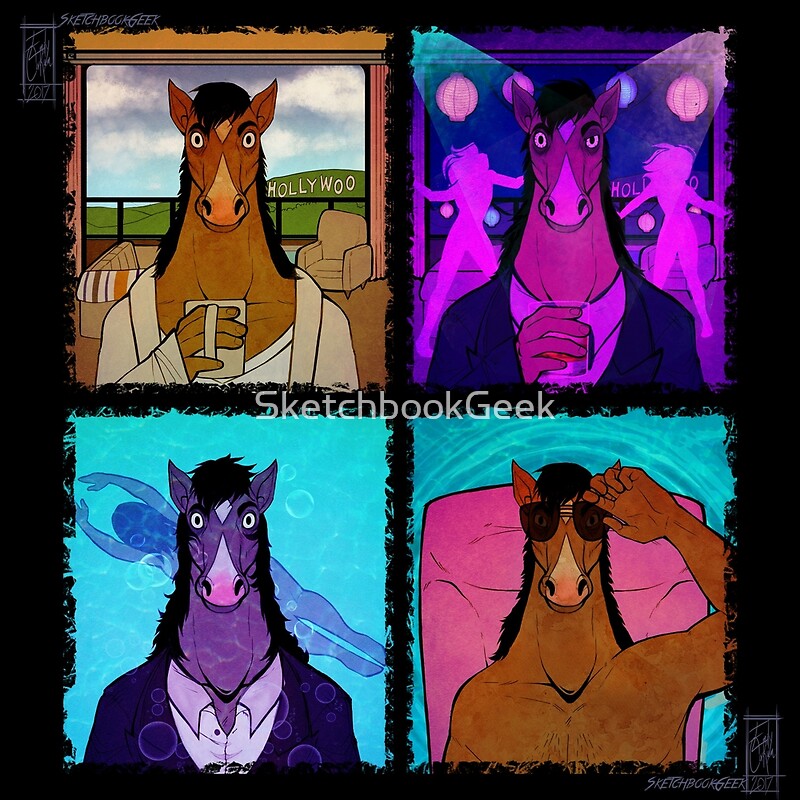 Bojack Horseman Posters Redbubble