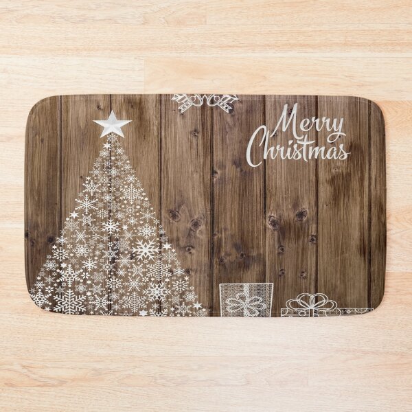 Item preview, Merry Christmas Snowflake Rustic Xmas Christmas  designed and sold by LSNDesign.