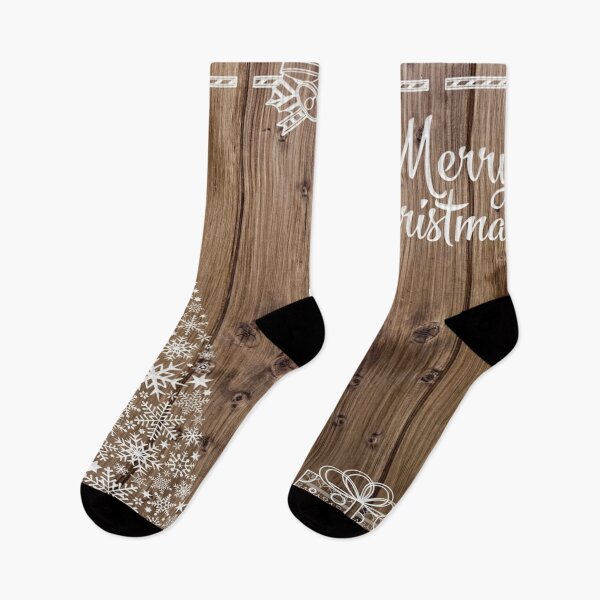 Item preview, Merry Christmas Snowflake Rustic Xmas Christmas  designed and sold by LSNDesign.