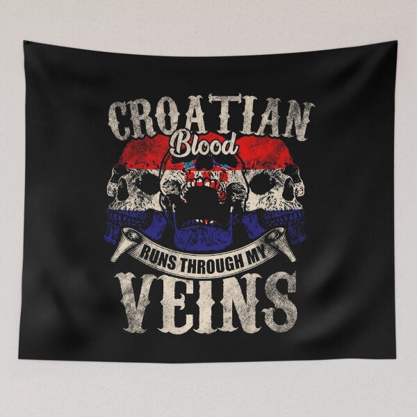 Item preview, Croatian blood flows through my veins designed and sold by Mila1946.