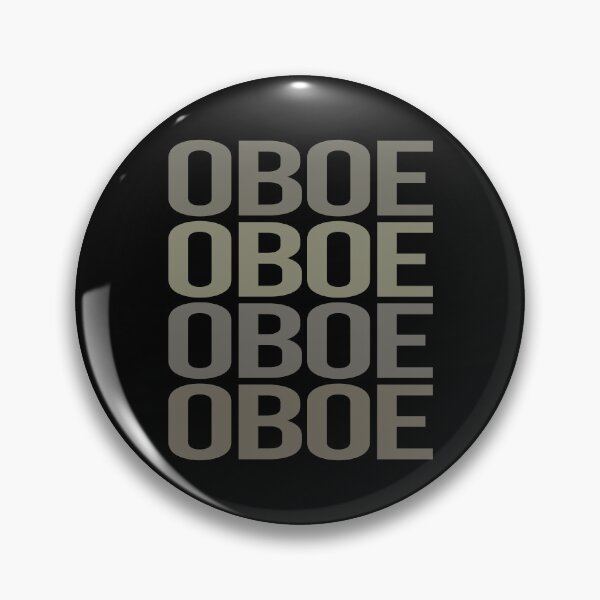 Item preview, Gray Text Art Oboe designed and sold by StoreCalamity.