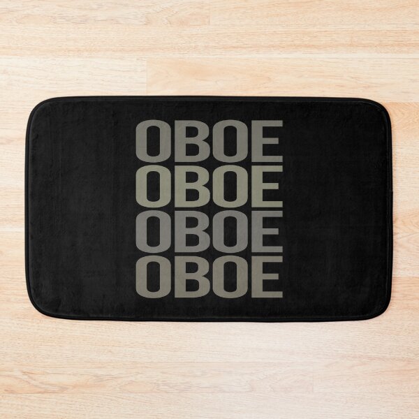 Item preview, Gray Text Art Oboe designed and sold by StoreCalamity.