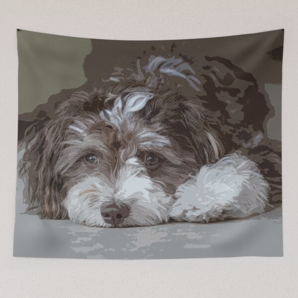 Item preview, Cute little dog designed and sold by gelibolu.