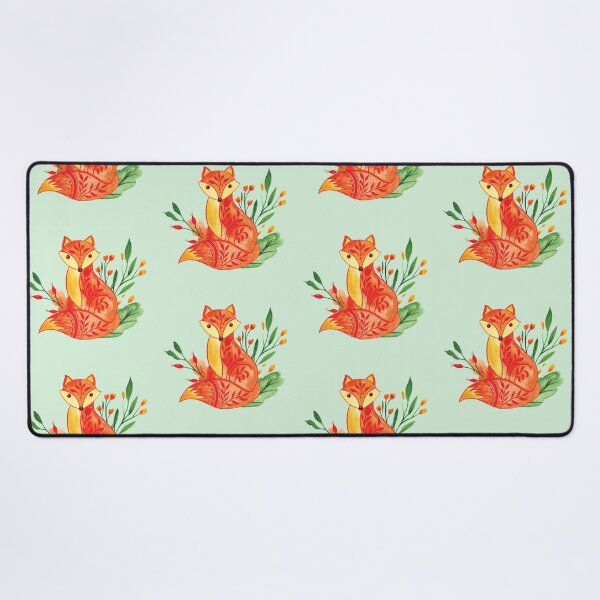 Item preview, Cute fall color Forest fox watercolor painting designed and sold by pinkyfish1010.