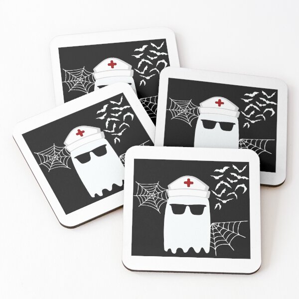 Item preview, Halloween Nurse Nursing Cute Health Worker Halloween Pattern designed and sold by madraso.