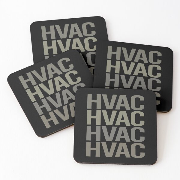 Item preview, Gray Text Art HVAC designed and sold by StoreCalamity.