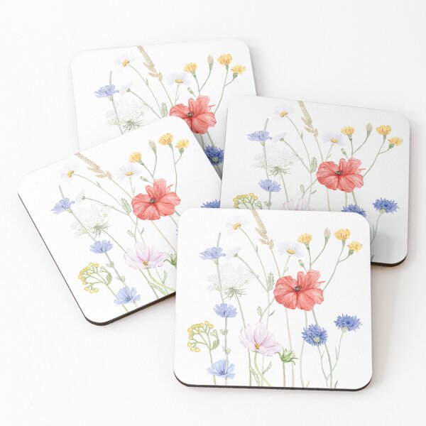 Item preview, Wildflower collage No. 1 designed and sold by StudioArtisanne.