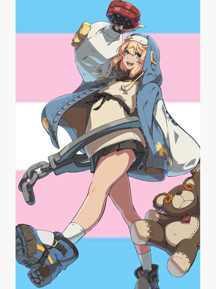 bridget guilty gear trans pride Samsung Galaxy Phone Case for