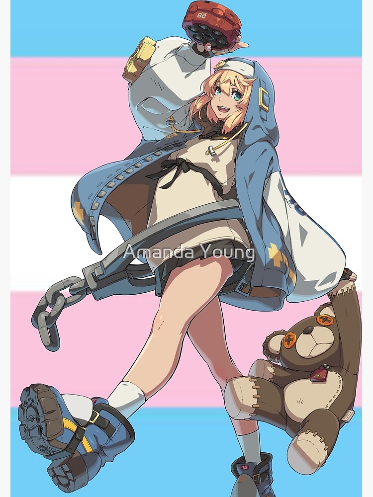 bridget guilty gear trans pride Poster for Sale by Amanda Young