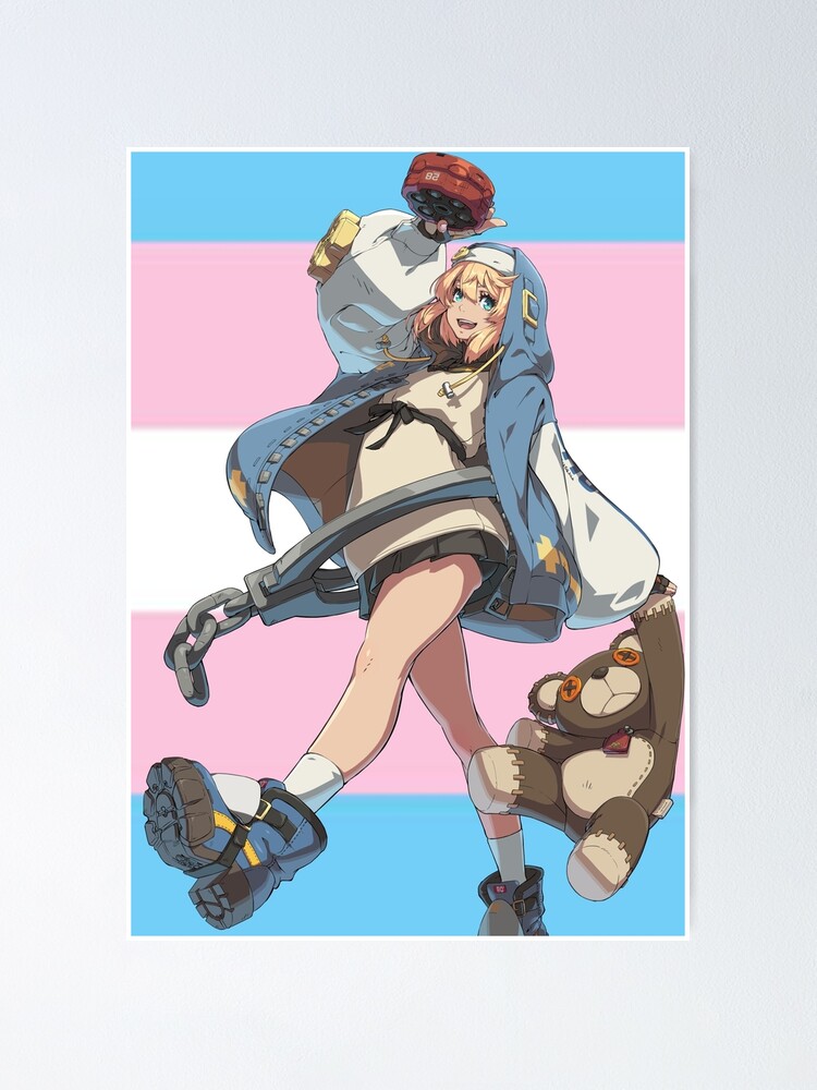 bridget guilty gear trans pride Poster for Sale by Amanda Young