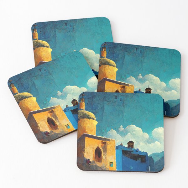 Item preview, The Blue City of Chefchaouen designed and sold by Muralia Art.