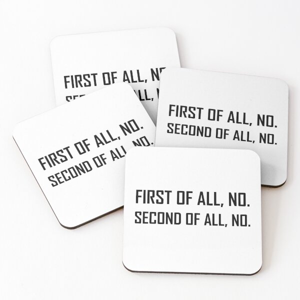 Item preview, First No Second No designed and sold by TheBestStore.