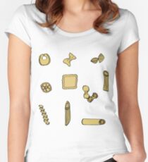 Pasta Women's Fitted Scoop T-Shirt