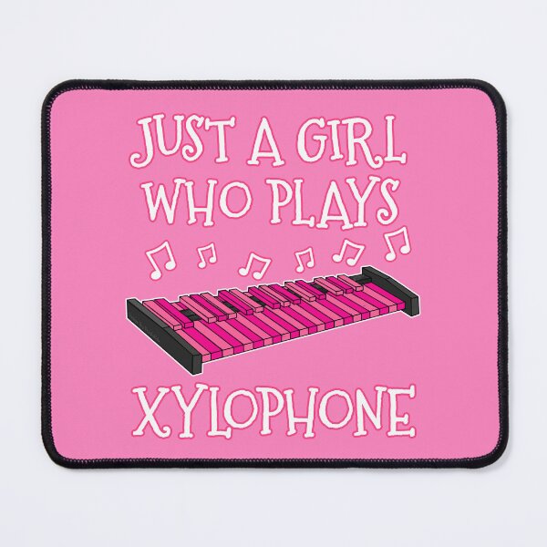 Item preview, Just A Girl Who Plays Xylophone Female Musician designed and sold by doodlerob.