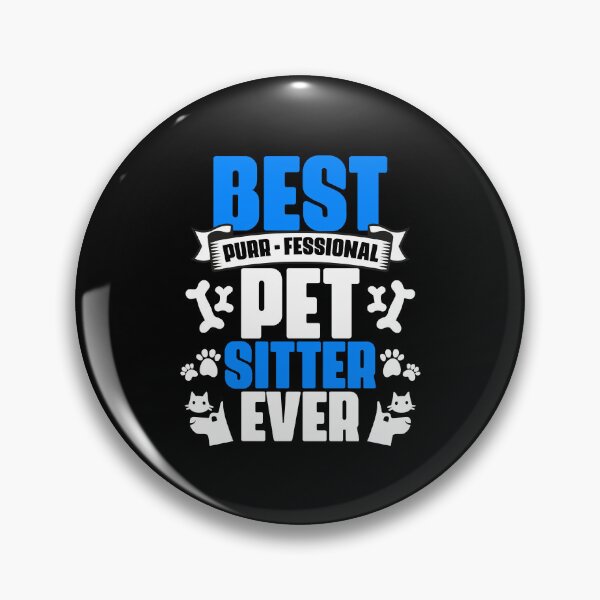 Item preview, Best Pet Sitter Ever Funny Purr-fessional Animal Lover Humor designed and sold by Nessshirts.
