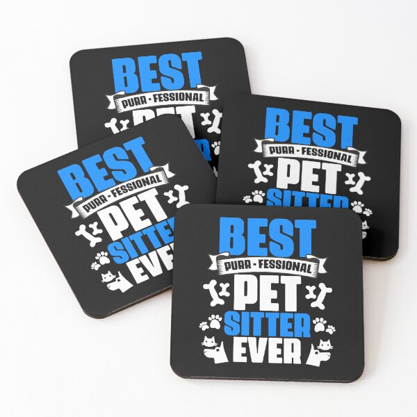 Item preview, Best Pet Sitter Ever Funny Purr-fessional Animal Lover Humor designed and sold by Nessshirts.