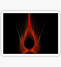 Igniting Flame Sticker