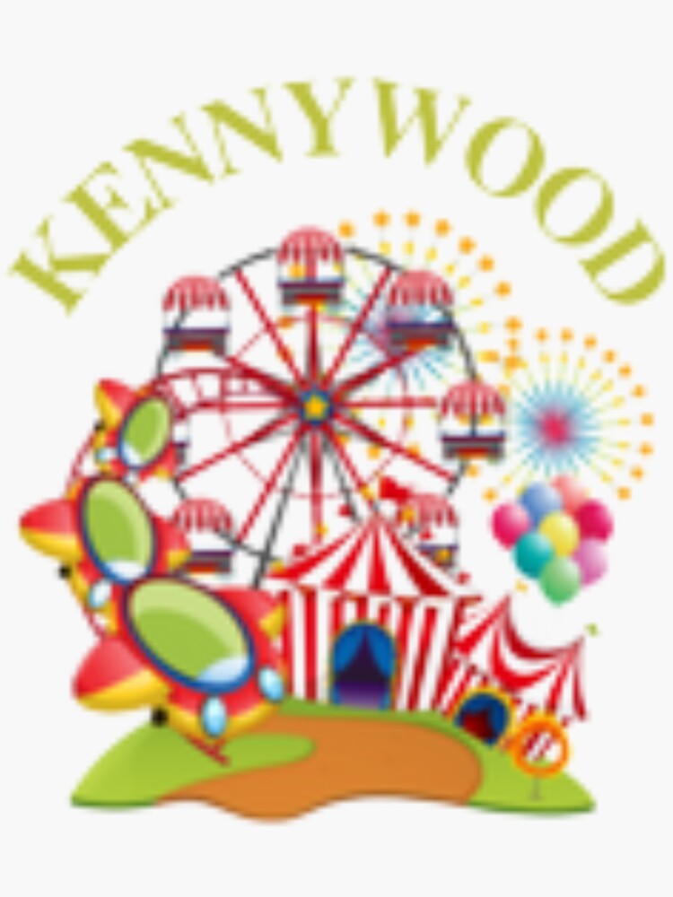"Kennywood" Sticker for Sale by mouyh Redbubble