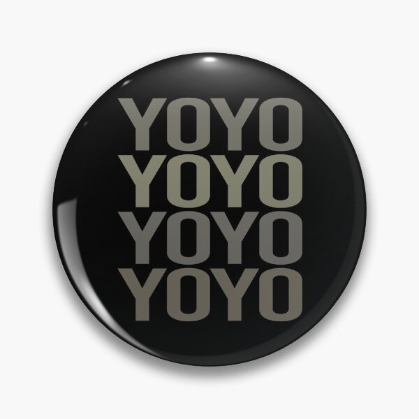 Item preview, Gray Text Art YoYo Yo-Yo designed and sold by StoreCalamity.