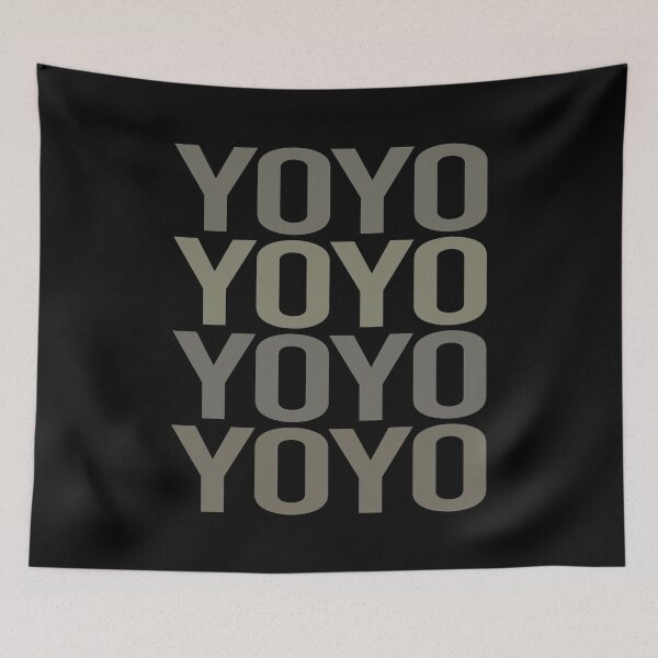 Item preview, Gray Text Art YoYo Yo-Yo designed and sold by StoreCalamity.