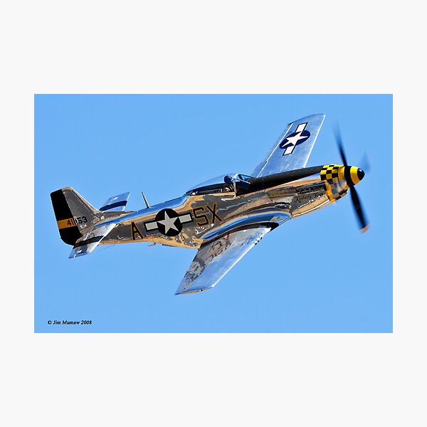 Item preview, Bare Metal P-51 designed and sold by gfydad.