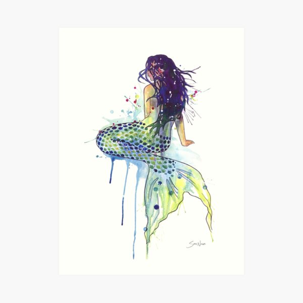 Mermaid Art Print