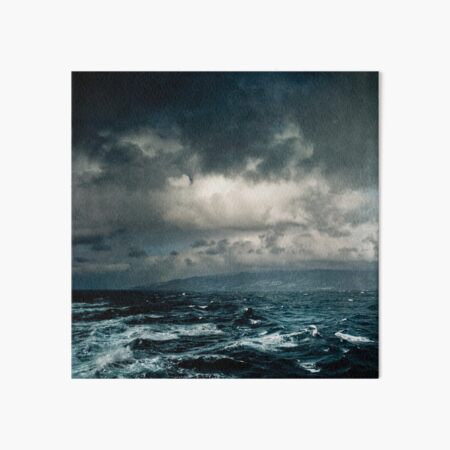Wild Ocean Art Board Print