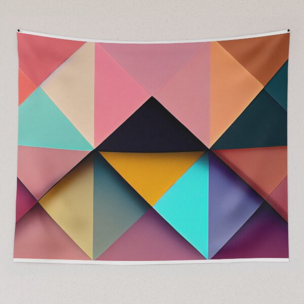 Item preview, Shapes and Patterns Triangles 2 - Created by A.I. designed and sold by Created-by-AI.
