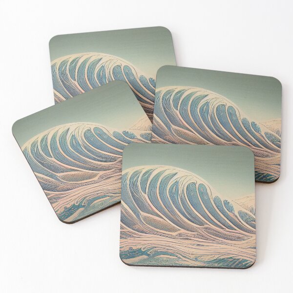 Item preview, Wave Patterns 18 - Created by A.I. designed and sold by Created-by-AI.