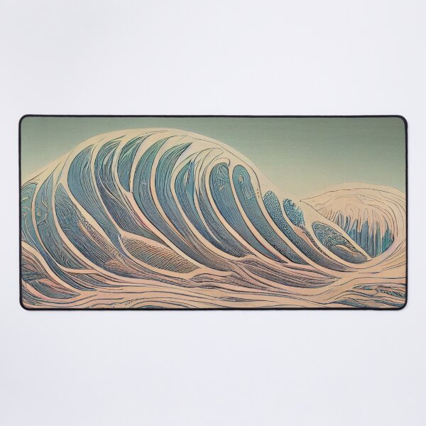 Item preview, Wave Patterns 18 - Created by A.I. designed and sold by Created-by-AI.