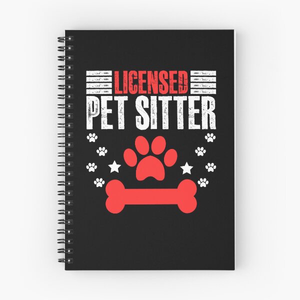Item preview, Funny Animal Dog Cat Sitting Humor For A Licensed Pet Sitter designed and sold by Nessshirts.